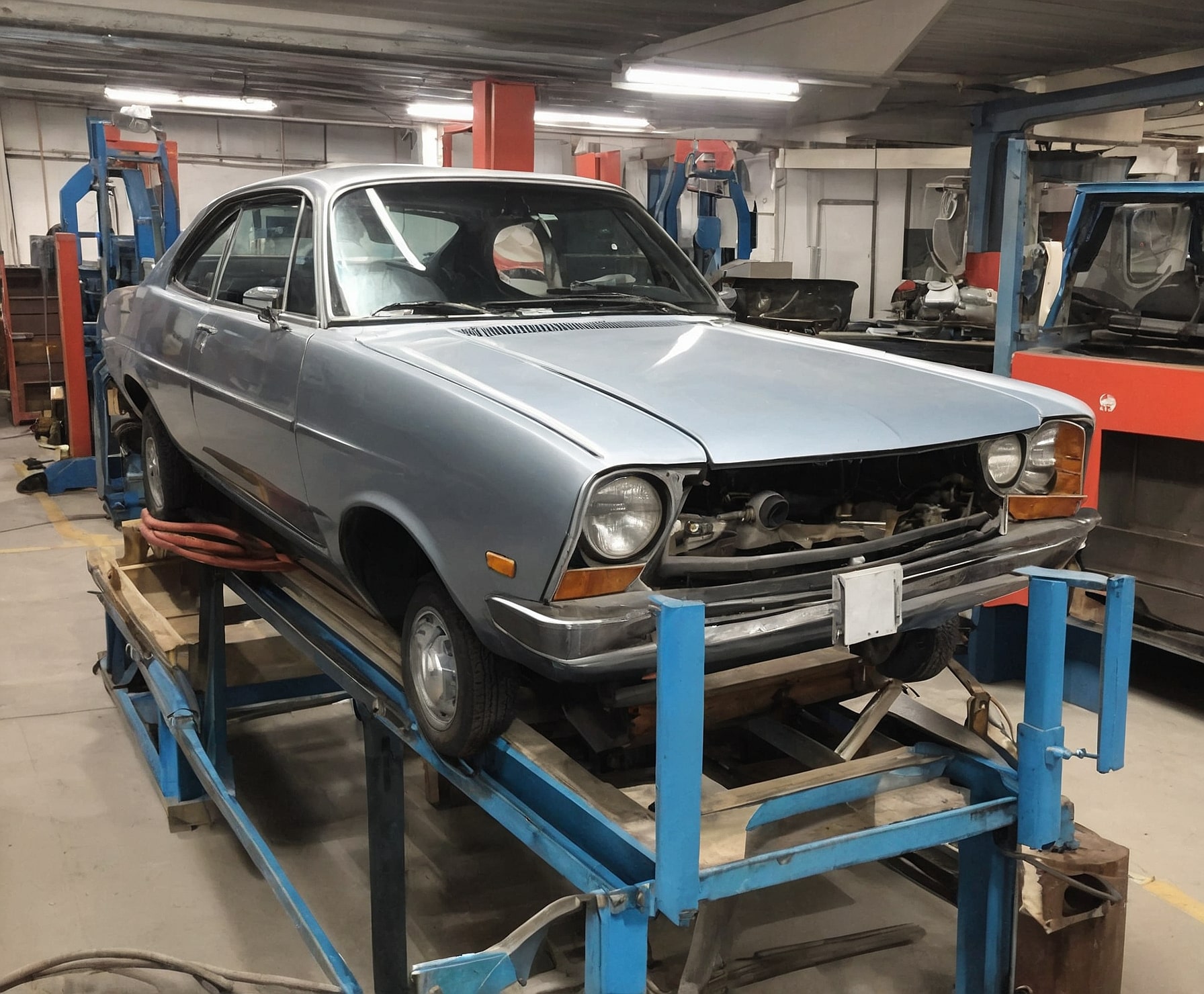 Reparación completa sistema frenado vehículo